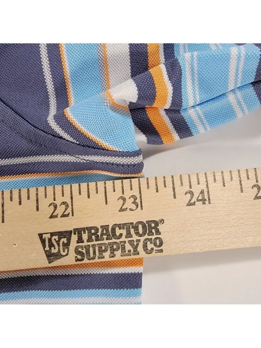 Stitch Golf Performance Stretch Pique Polo Shirt Mens Medium TPC Rivers Bend